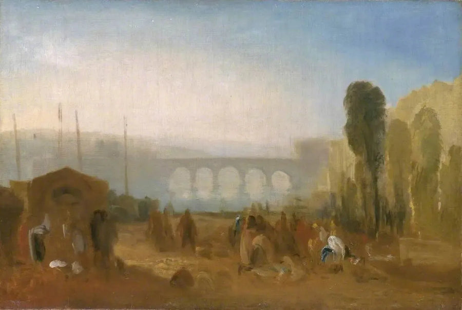 Dieppe: Der Hafen vom Quai Henri IV - J. M. W. Turner