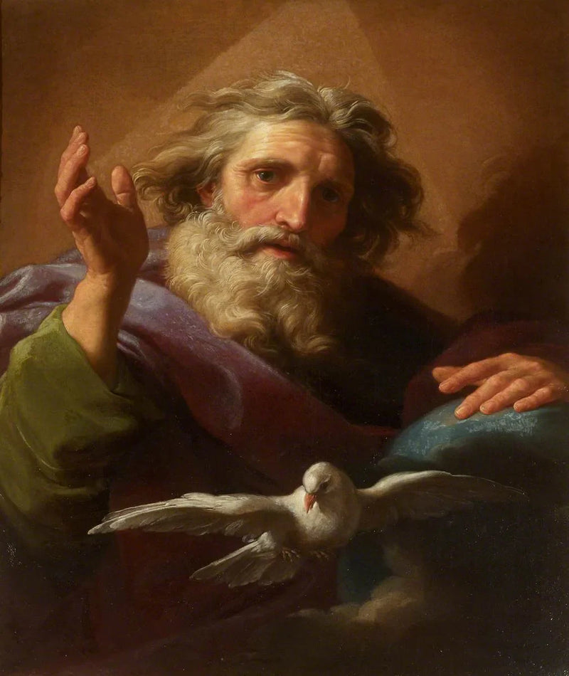 Gott Vater und Heiliger Geist - Pompeo Batoni