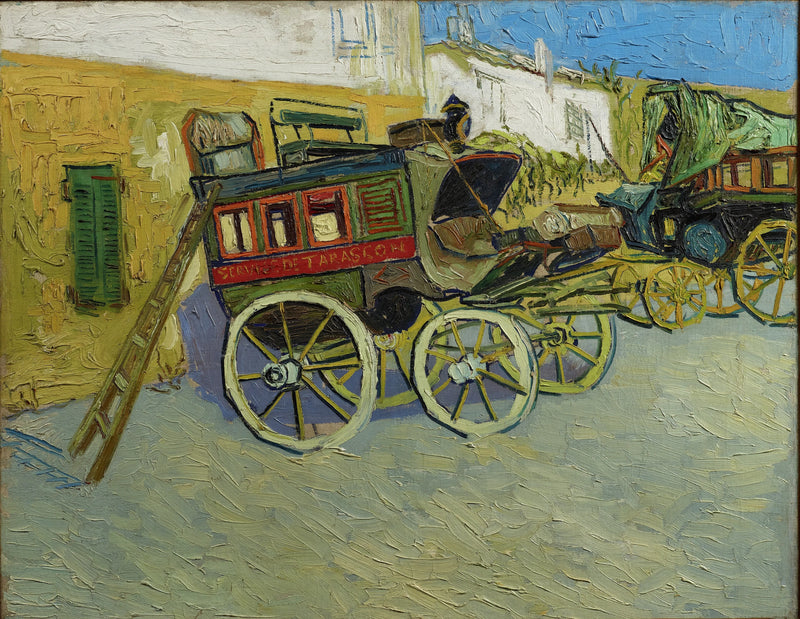 Die Postkutsche von Tarascon - Vincent van Gogh