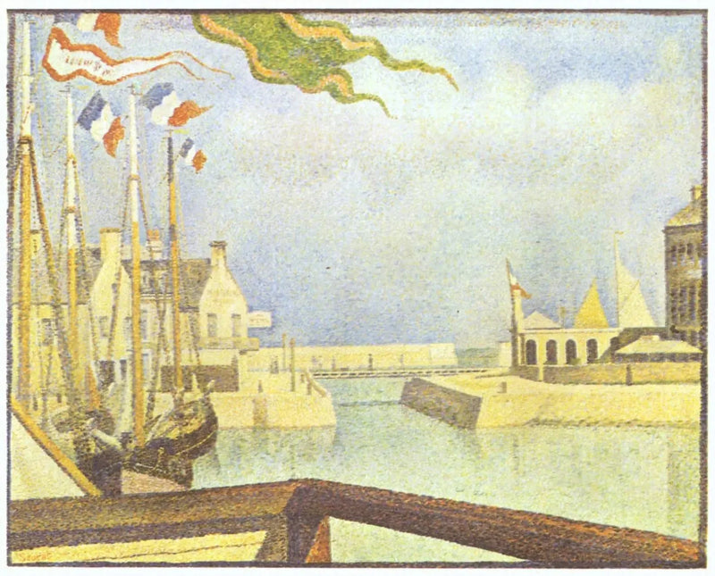 Sonntag, Port-en-Bessin - Georges Seurat