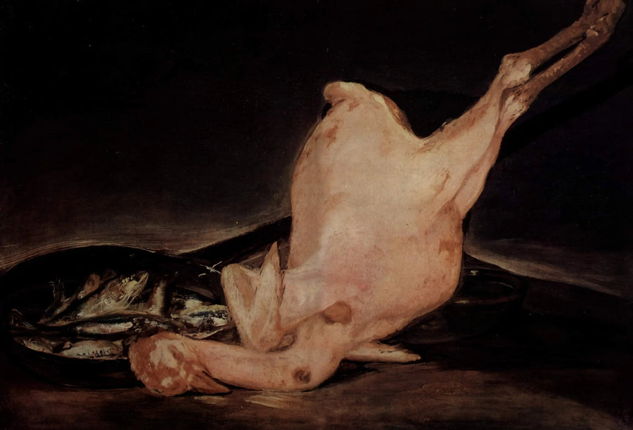 Gefiederter Truthahn - Francisco de Goya