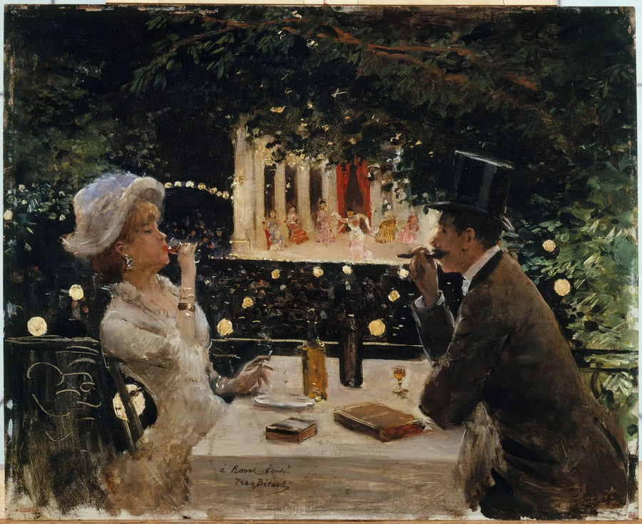 Abendessen bei den Botschaftern - Jean Béroud