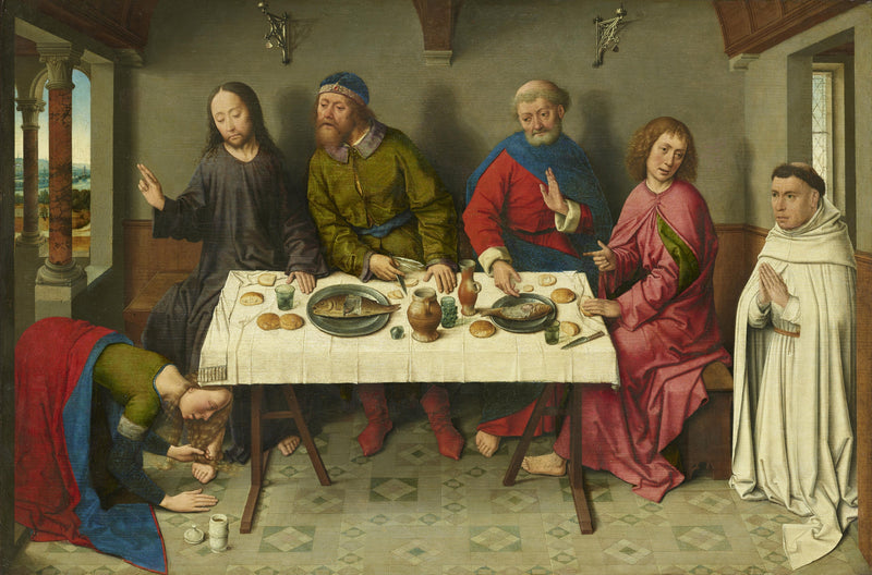 Abendessen bei Simon dem Pharisäer - Dirk Bouts