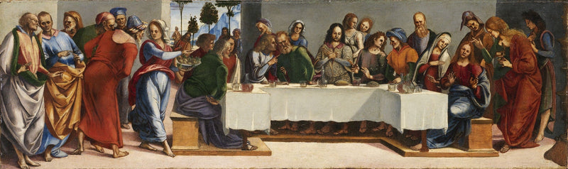 Abendessen bei Simon dem Pharisäer - Luca Signorelli