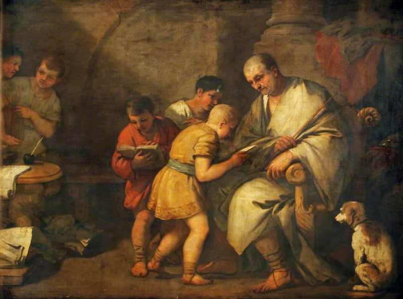 Dionysos, Tyrann von Syrakus - Luca Giordano