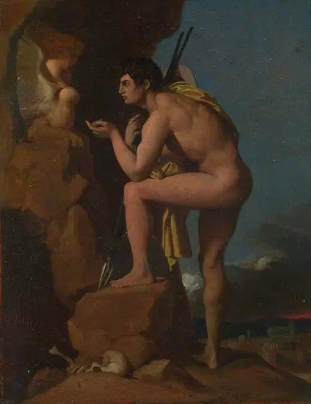 Ödipus und der Sphinx - Jean-Auguste-Dominique Ingres