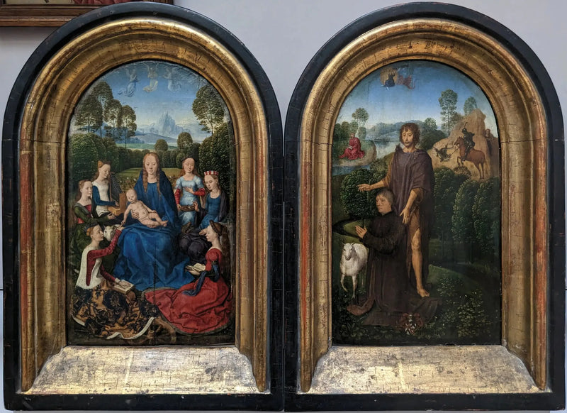 Diptychon von Jean du Cellier - Hans Memling