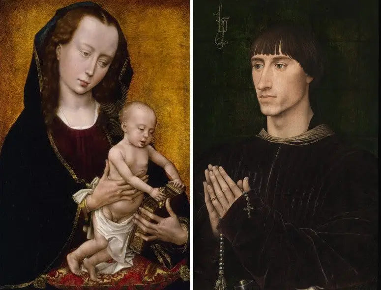 Diptychon von Philippe de Croÿ - Rogier van der Weyden