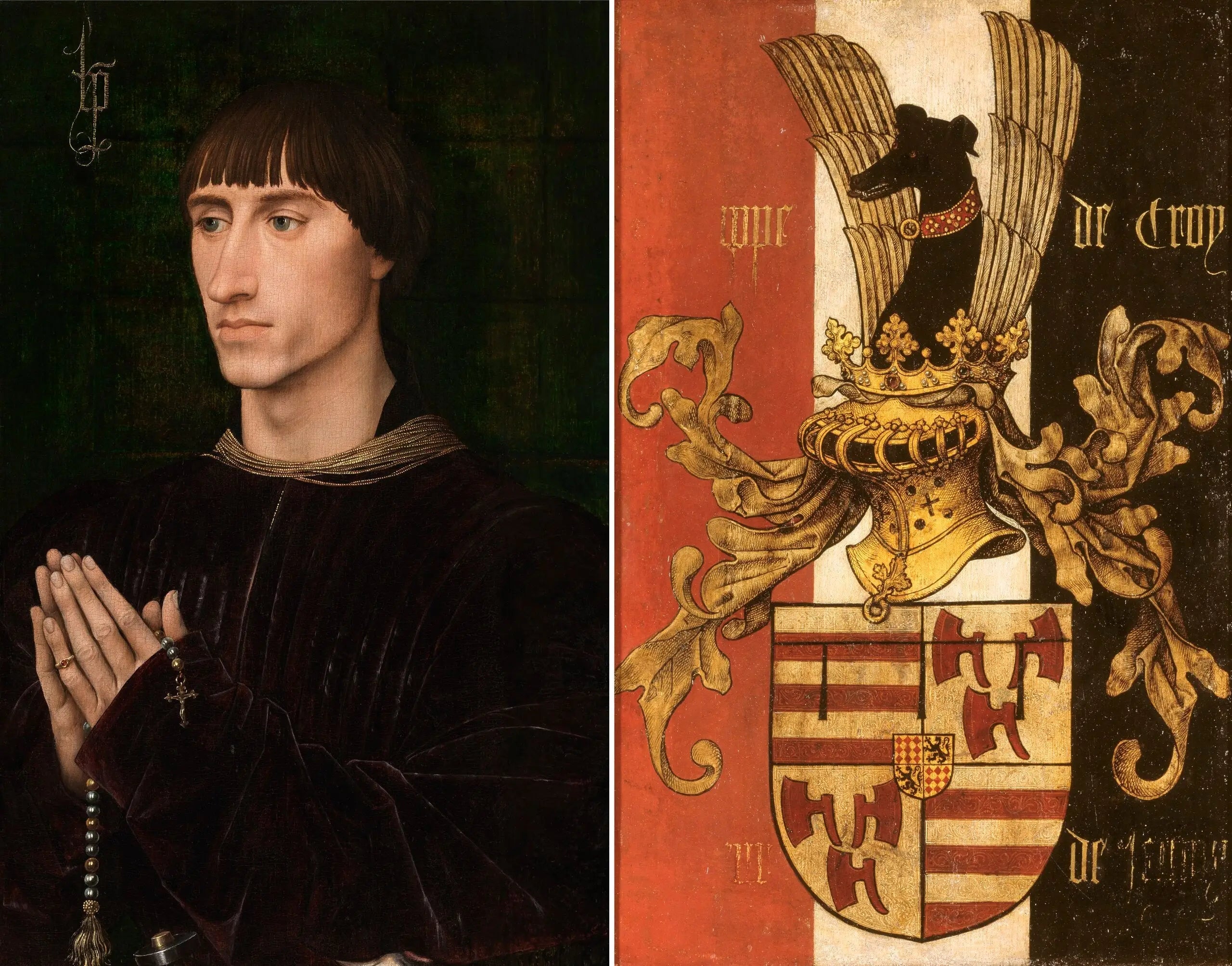 Diptyque de Philippe de Croy - Rogier van der Weyden image 1 tableau peint à l’huile sur toile