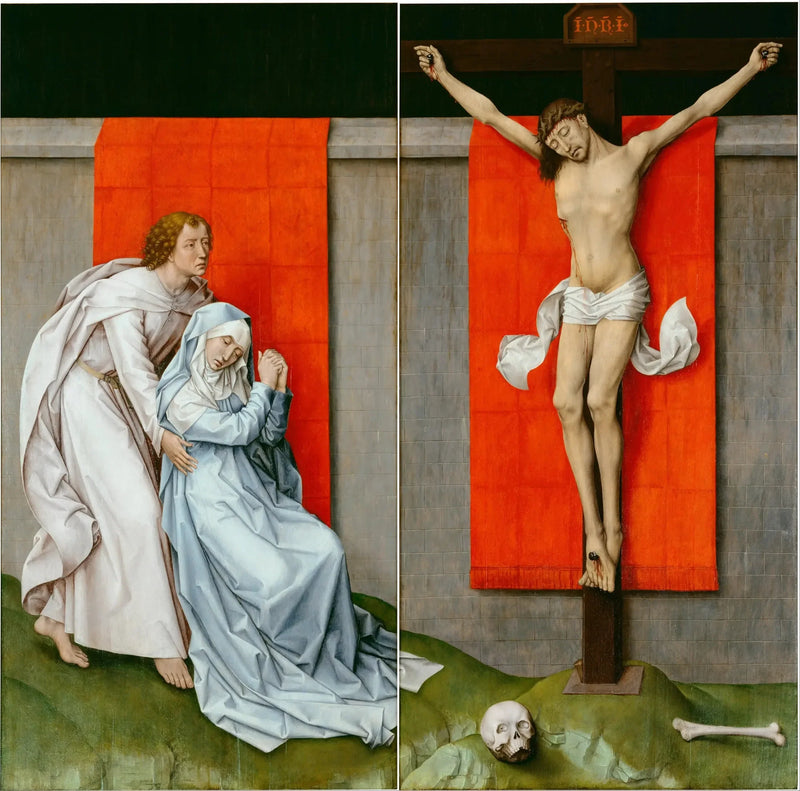 Diptychon des Christus am Kreuz - Rogier van der Weyden