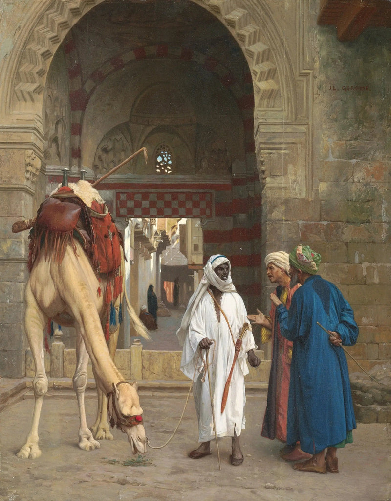 Streit der Araber - Jean-Léon Gérôme