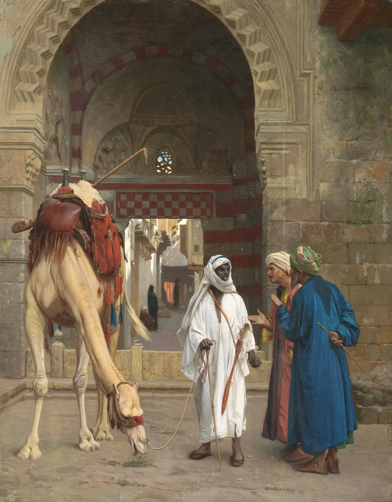Streit der Araber - Jean-Léon Gérôme