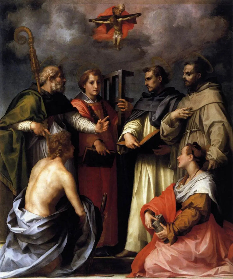 Streit um die Dreifaltigkeit - Andrea del Sarto