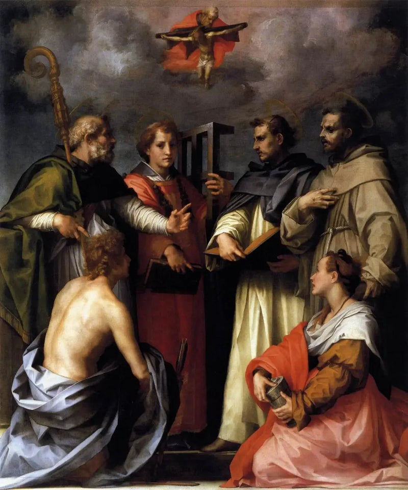 Streit um die Dreifaltigkeit - Andrea del Sarto