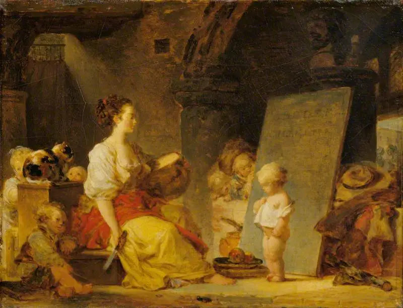 Sagen Sie bitte doch mal - Jean-Honoré Fragonard