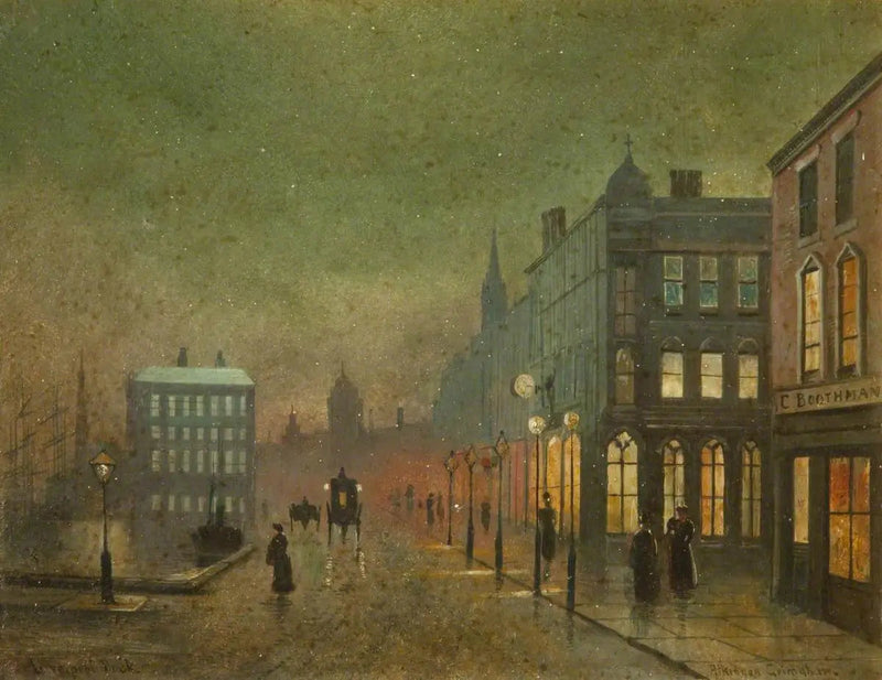 Liverpool Hafen (Schild 2 von 5) - John Atkinson Grimshaw