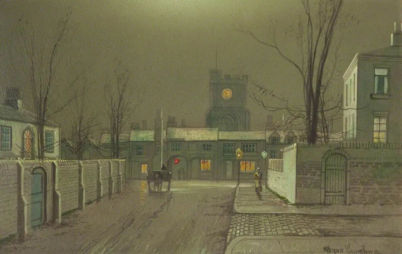 Liverpool Docks (Panneau 4 von 5) - John Atkinson Grimshaw