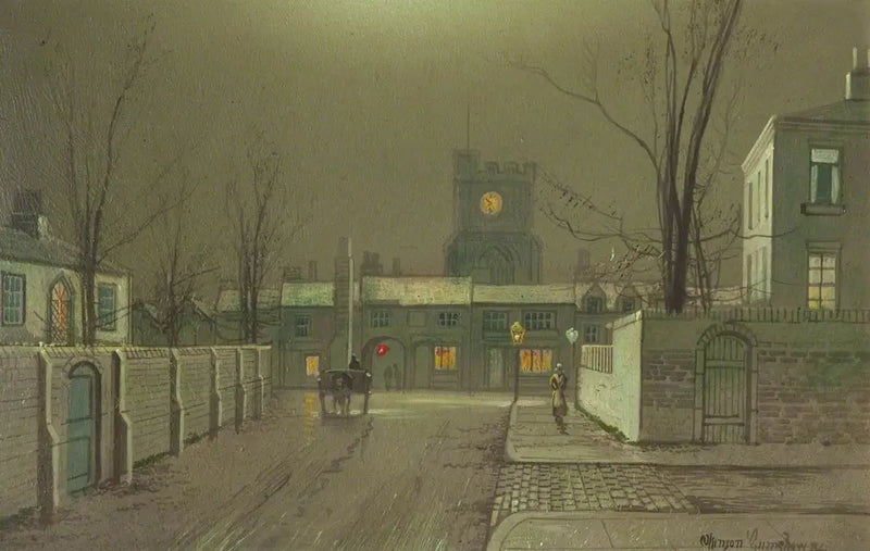 Liverpool Docks (Panneau 4 von 5) - John Atkinson Grimshaw