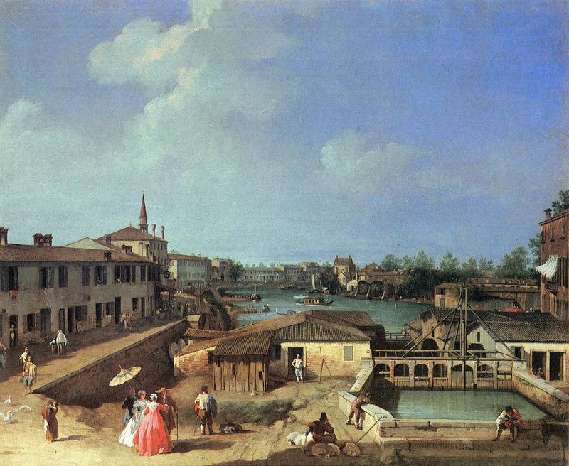 Dol am Brenta - Canaletto