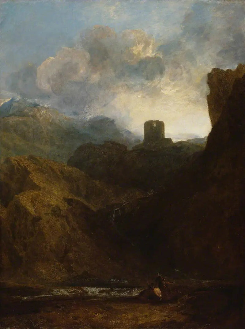 Dolbadern Schloss - J. M. W. Turner