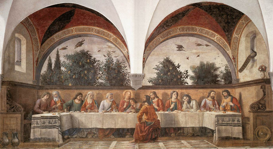 La Cène d’Ognissanti - Domenico Ghirlandaio