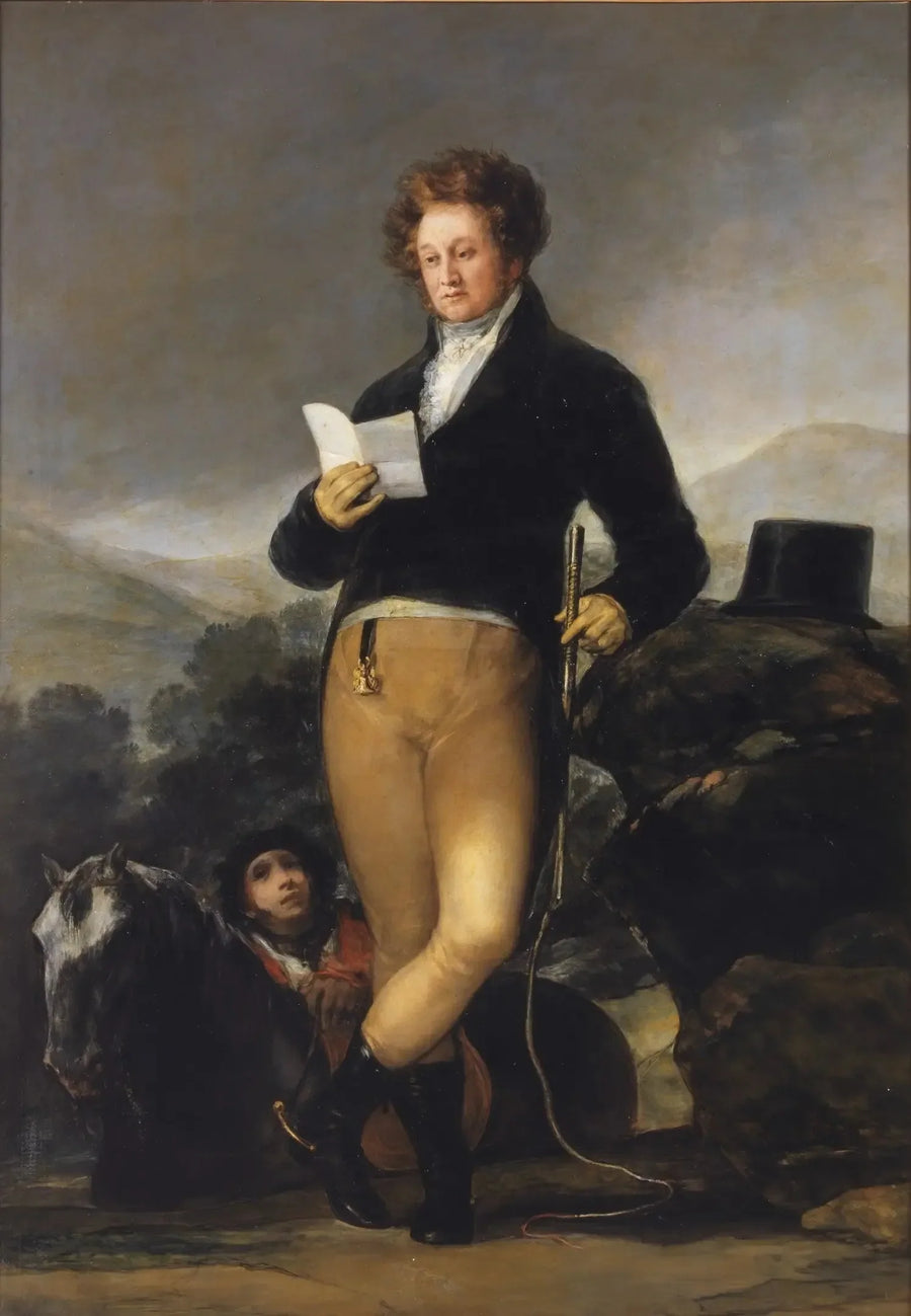 Don Francisco de Borja Tellez Giron, zehnter Herzog von Osuna - Francisco de Goya