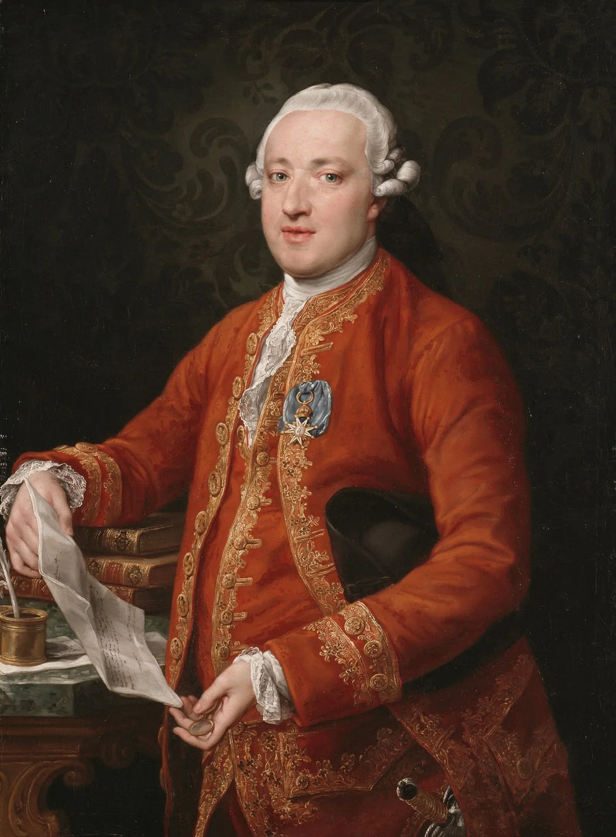 Don José Moñino y Redondo, Graf von Floridablanca - Pompeo Batoni