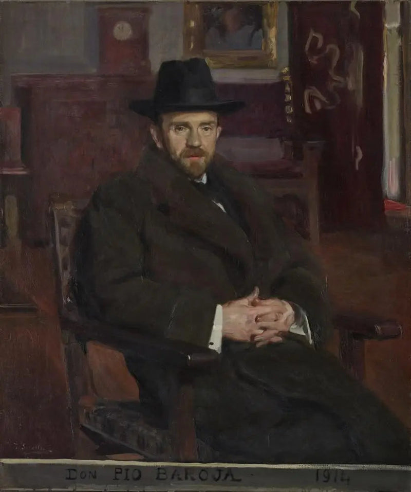 Don Pio Baroja und Nessi - Joaquín Sorolla