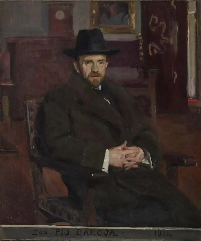 Don Pio Baroja und Nessi - Joaquín Sorolla
