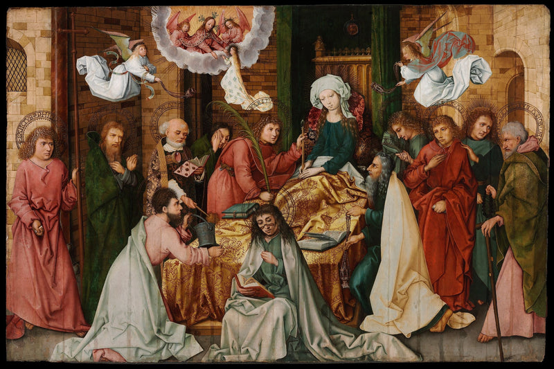 Dormition der Jungfrau - Hans Holbein der Ältere