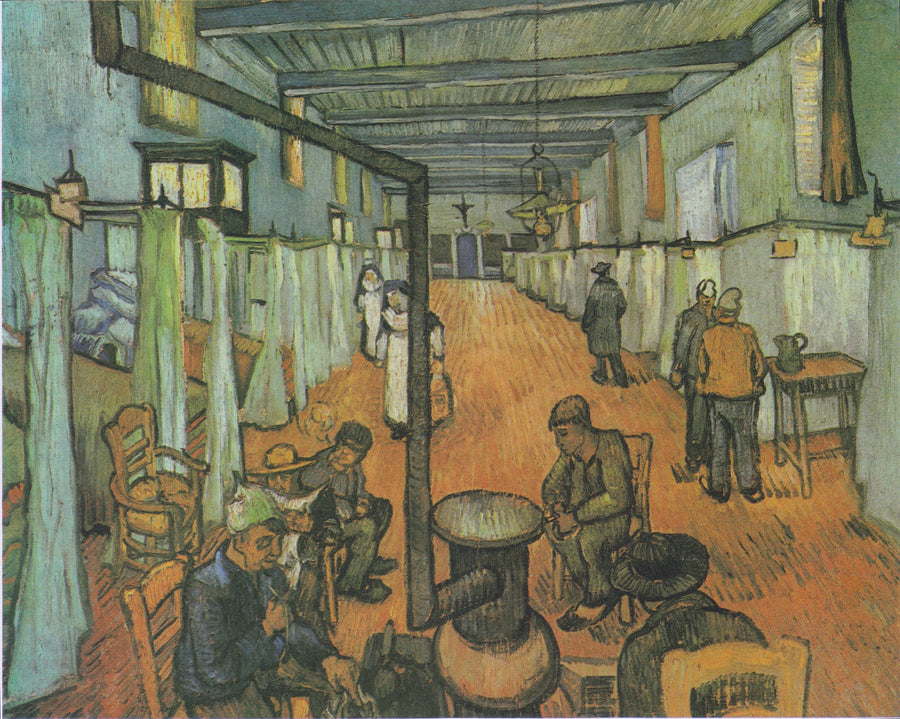 Schlafsaal des Krankenhauses von Arles - Vincent van Gogh