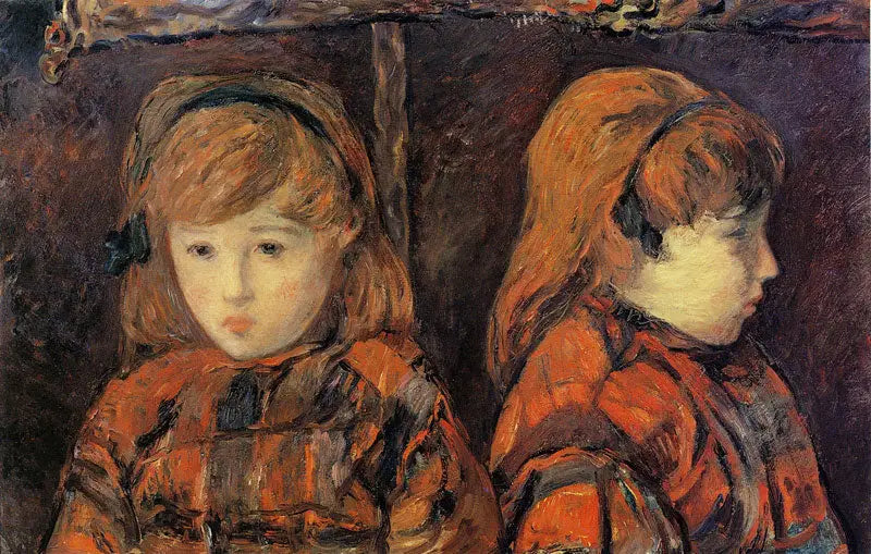Doppeltporträt eines Mädchens - Paul Gauguin