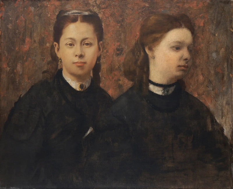 Doppeltporträt - Die Cousins des Malers - Edgar Degas