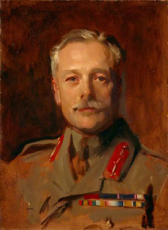 Douglas Haig, 1. Earl Haig, 1861-1928. Soldat (Studie für ein Porträt in der Ausstellung „Generäle des Ersten Weltkriegs, 1914-1918“, in der National Portrait Gallery in London) - John Singer Sargent