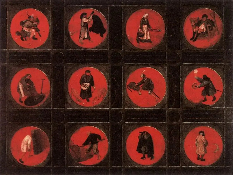 Zwölf flämische Sprichwörter - Pieter Brueghel der Ältere