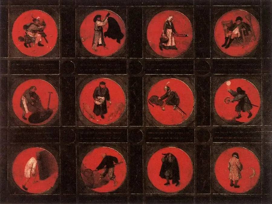 Zwölf flämische Sprichwörter - Pieter Brueghel der Ältere