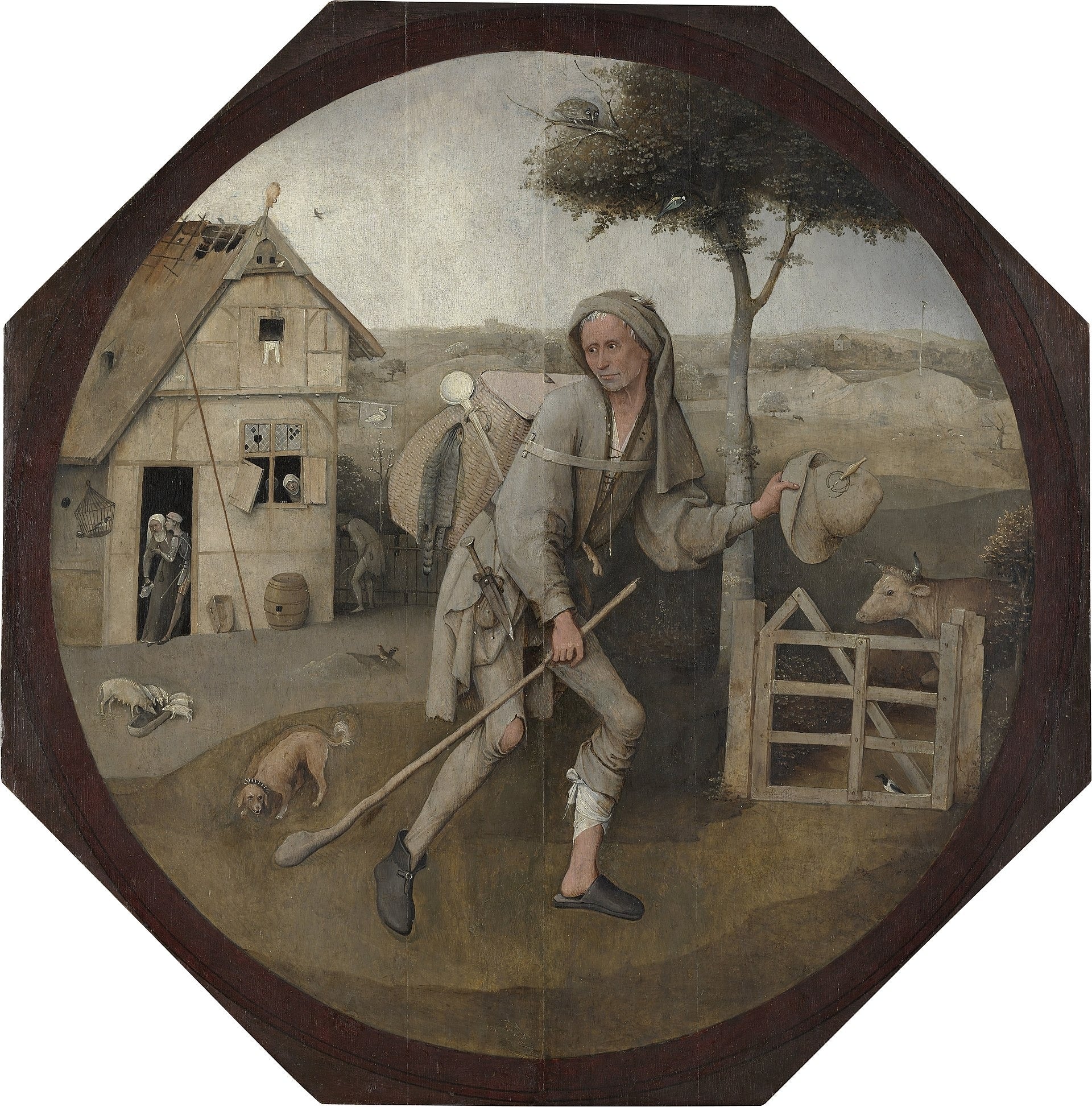 Le Vagabond - Hieronymus Bosch - Alpha Reproduction