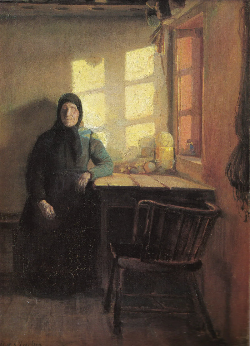 Sonnenlicht im Zimmer des Blinden – Anna Ancher