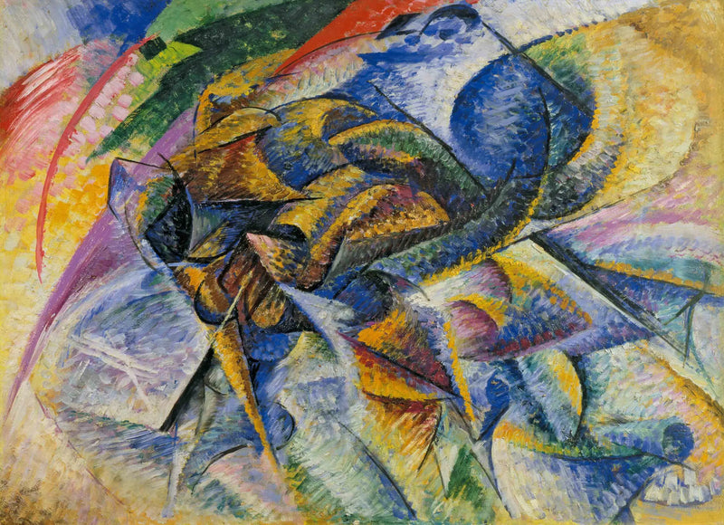 Dynamisme eines Radfahrers - Umberto Boccioni