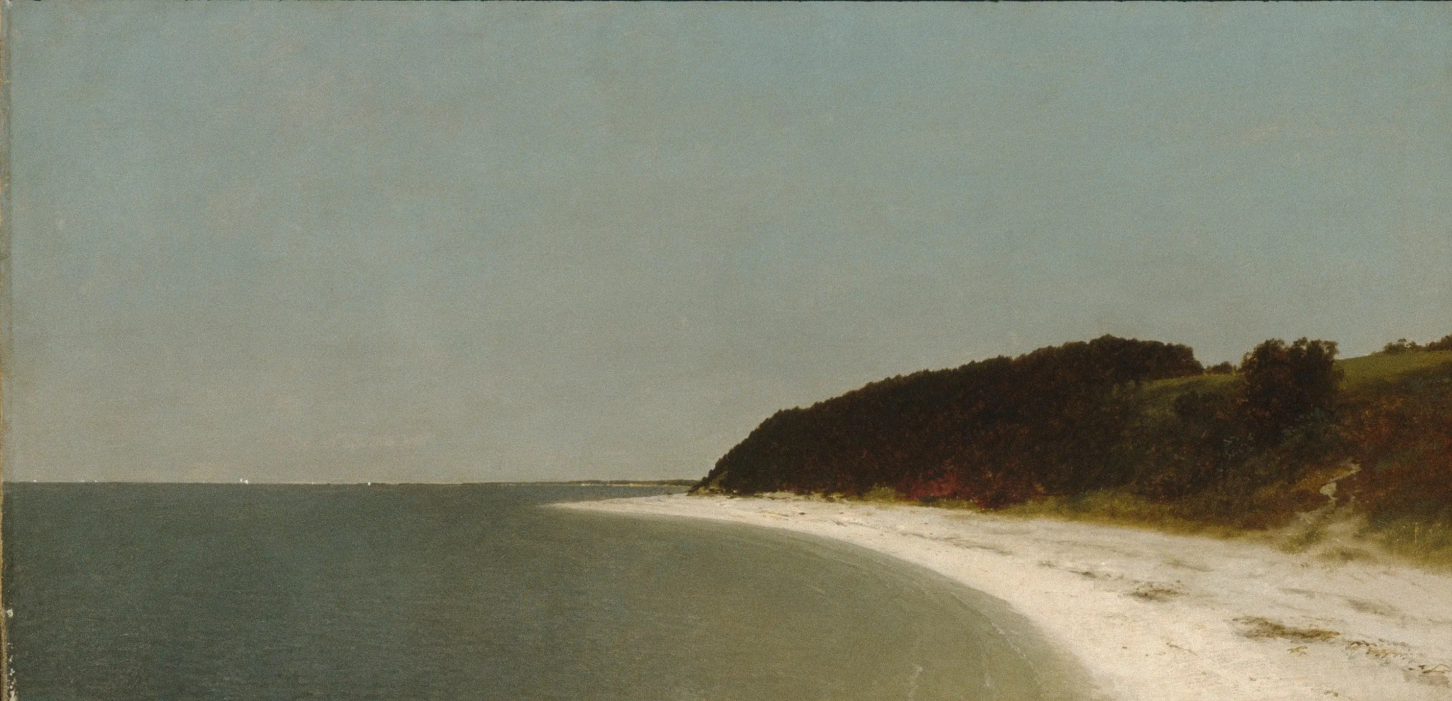 Eaton's Neck, Long Island - John Frederick Kensett image 1 copie de tableau peinte à la main