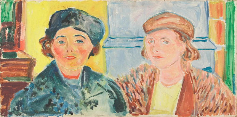 Ebba Ridderstad und Marika Pauli - Edvard Munch