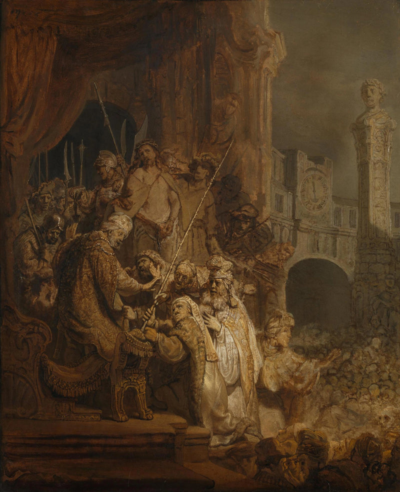 Christus vor Pilatus (Ecce Homo) - Rembrandt