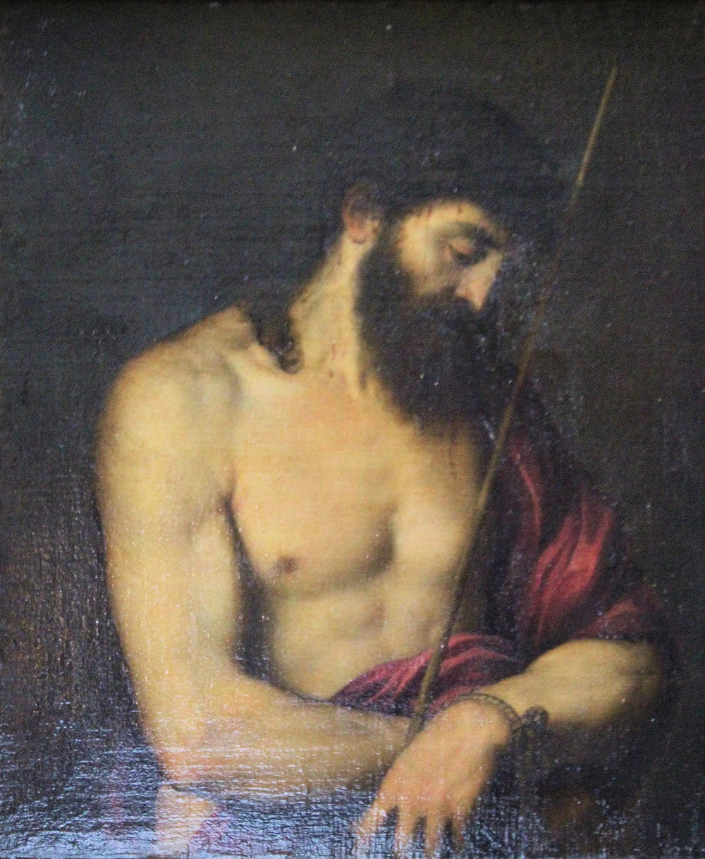 Ecce homo - Titian image 1 copie de tableau peinte à la main