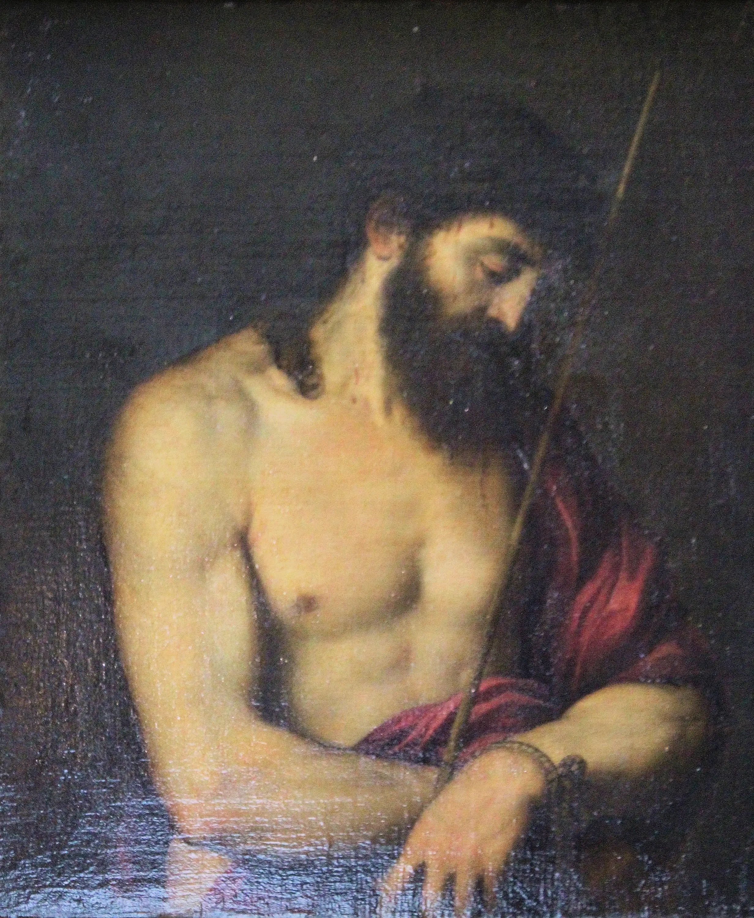 Ecce homo - Titian image 1 copie de tableau peinte à la main