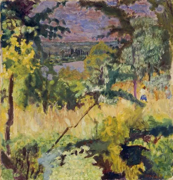 Flucht auf dem Fluss, Vernon - Pierre Bonnard