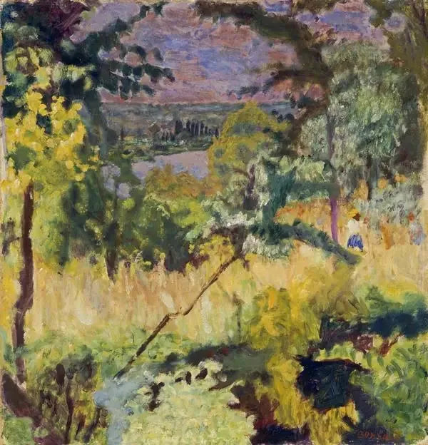 Flucht auf dem Fluss, Vernon - Pierre Bonnard