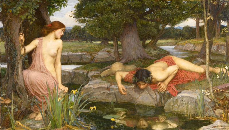 Echo und Narziss - John William Waterhouse