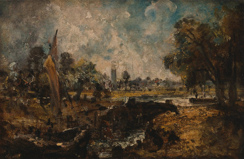 Dedham- Schleuse - John Constable