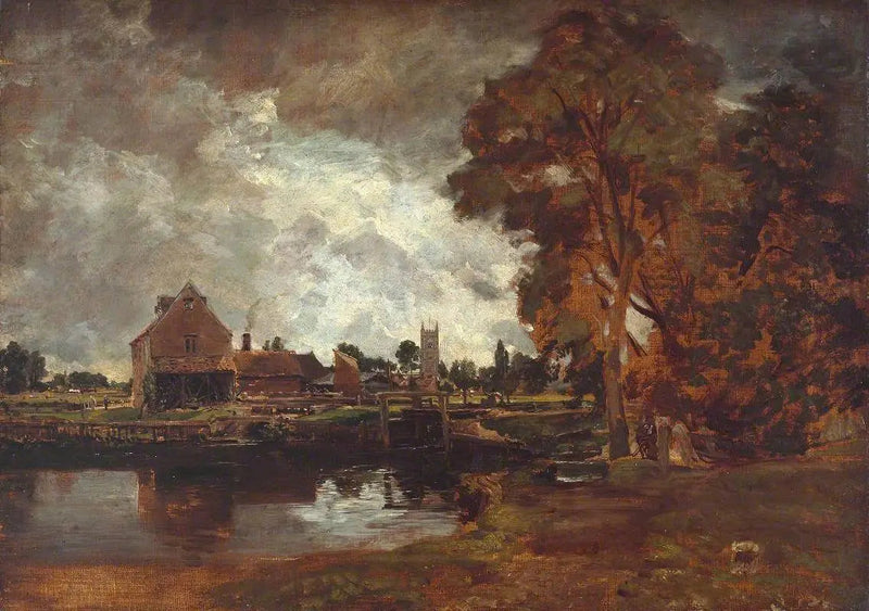 Schleuse und Mühle von Dedham - John Constable