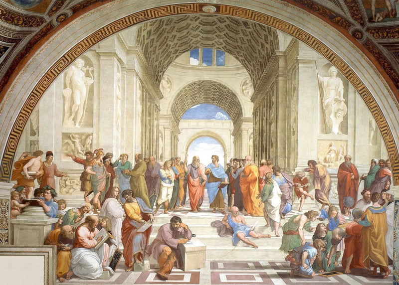 Schule von Athen - Raphael Sanzio